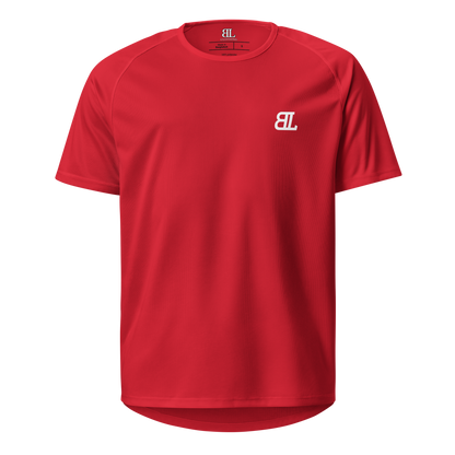 BL - Red/White- sports jersey