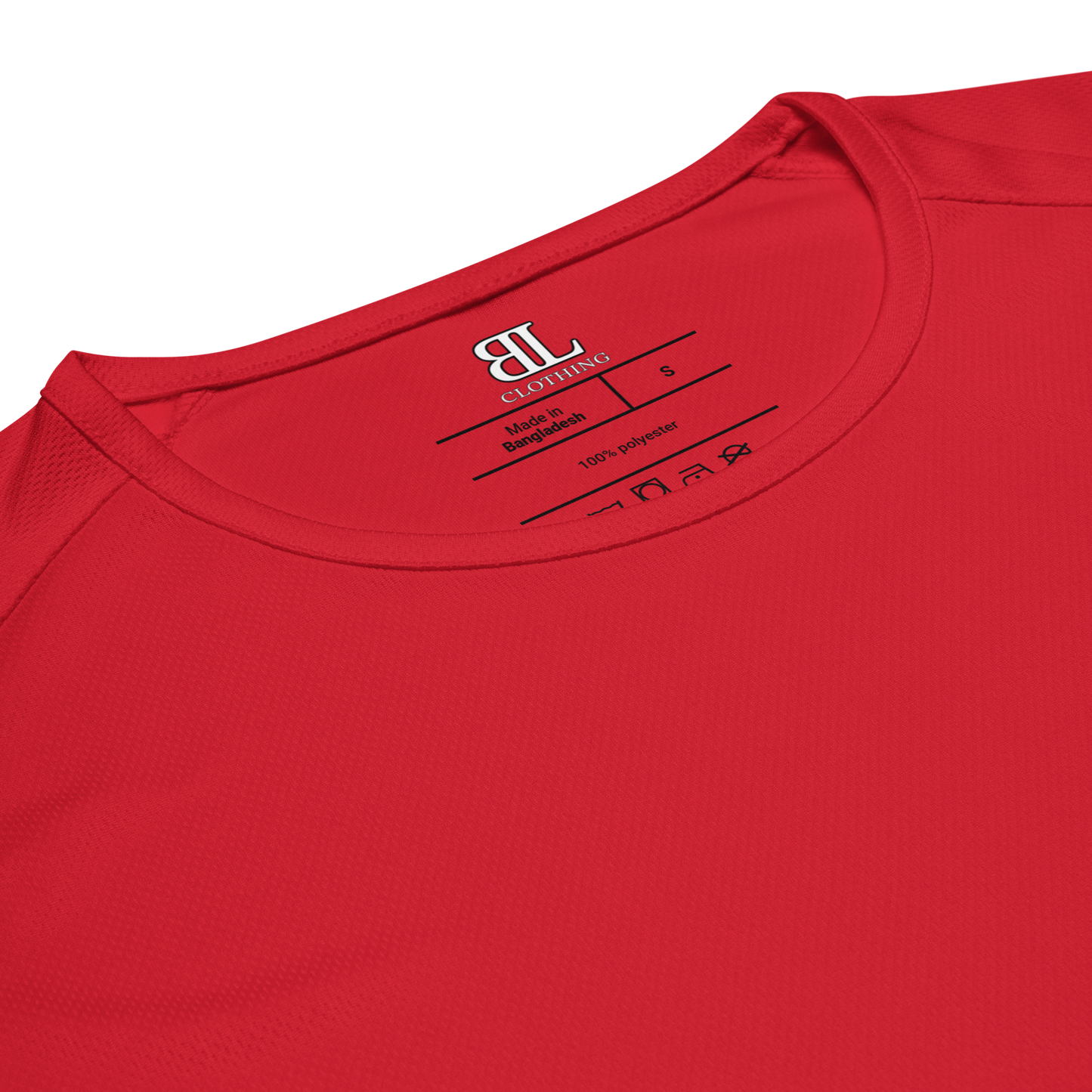 BL - Red/White- sports jersey